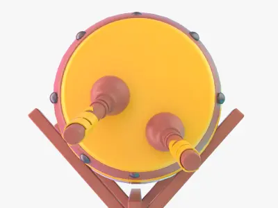 Ramadan Drums 3D model