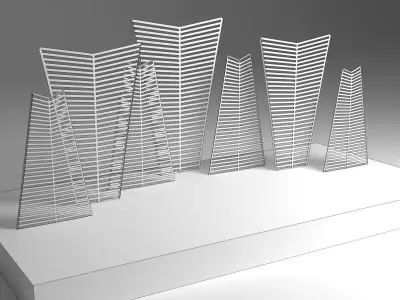 Modern Stage 3D model