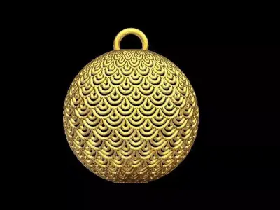 Christmas Ball 2 Decoration 3D print model
