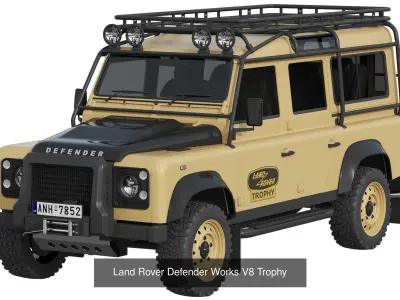 HQ cars collection 15 3D Model Pack