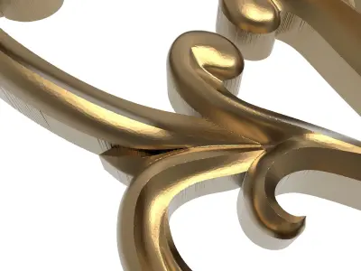  decorative pattern ready for 3D printing 3D model 26