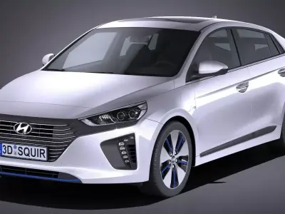 Hyundai Ioniq 2017 3D model