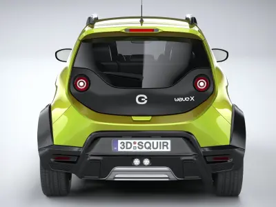 E Go Wave X 2023 3D model