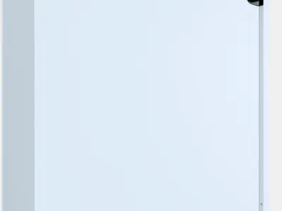 BESTA Shelf unit with door 59 Low-poly 3D model