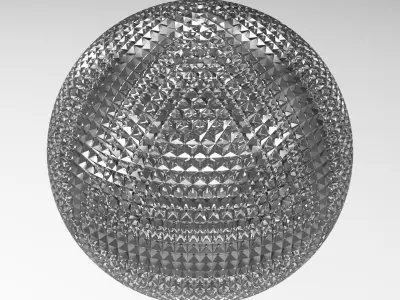 Wave Sphere Free 3D model