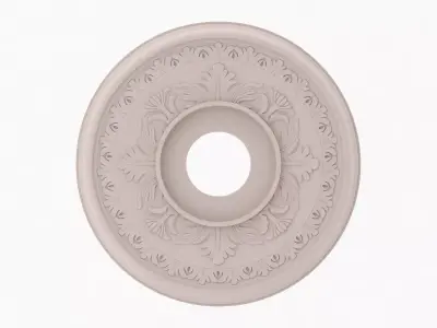 Classic Ceiling Medallion 11  3D model