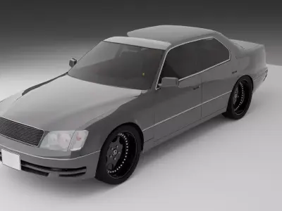 Lexus LS400 3D model