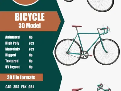 Bicycle 3D model