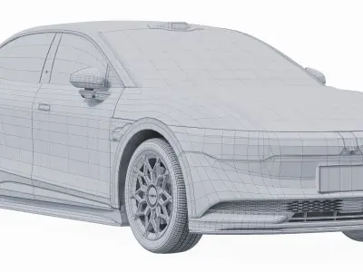 Zeekr 007 Performance 3D model