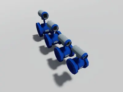 Electromagnetic Flowmeter 3D print model