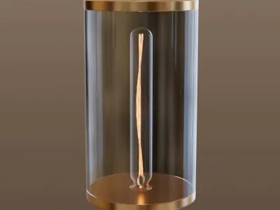 Decorative filament lamp 3D model