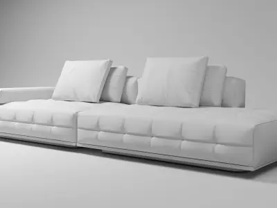 Sofa Corona Renderer Free 3D model