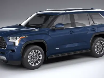 Toyota Sequoia 2023 3D model