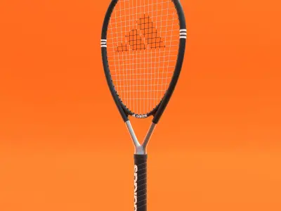 Adidas Tennis Racket 3D model
