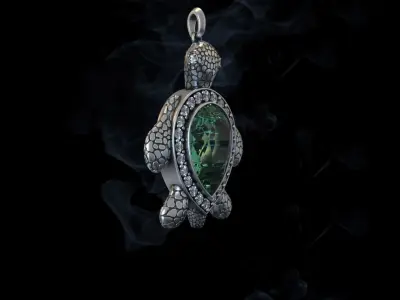 Pendant  turtle 3D model