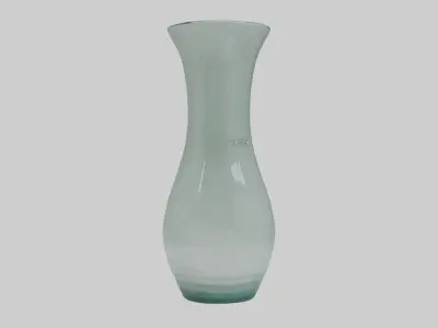 Glass vase Low-poly 3D model purchase
