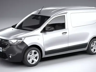 Dacia Dokker van 2022 3D model