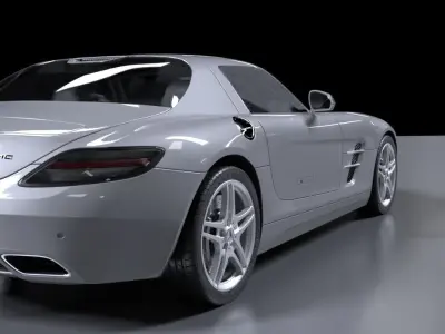 Mercedes Benz SLS AMG 3D model