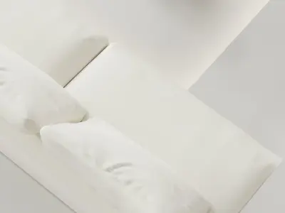 Mid Century interior scene 3D model