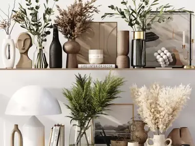 decorative set3 3D Model 3D model