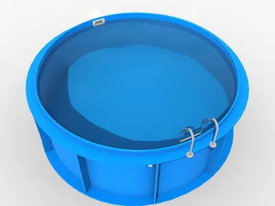 Garden kruh 3D model