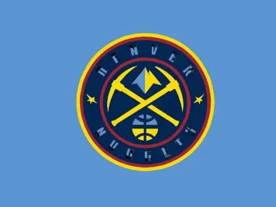 Denver Nuggets Team Logo 3D model