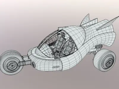 Super Car 3D model by gohean333