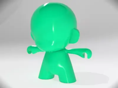 Munny toy 3D model