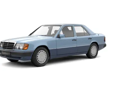 Mercedes-Benz 230E w124 3D model
