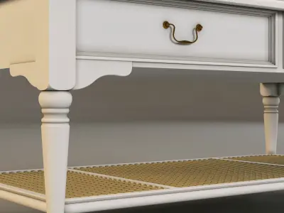 Laura Ashley coffee table 3D model
