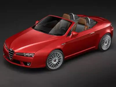 Alfa Romeo Spider 3D model