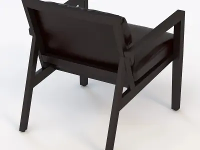 Flora Lounge Chair 3D model