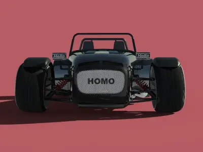 CATERHAM sports car 3D model