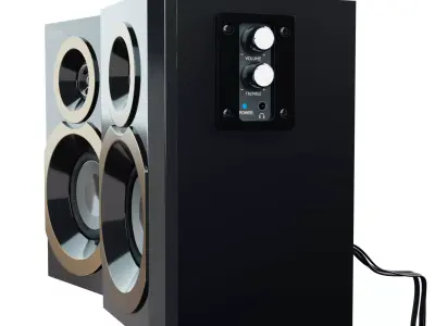 Sven SPS-619 speaker 3D model