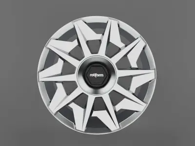 Rotiform CVT Wheel Rim Highpoly Lowpoly 3D print model 3D print model