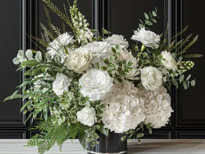 Flower Set 028  3D model