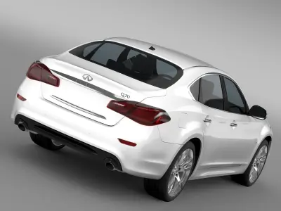 Infiniti Q70 37  Y51  2017 3D model