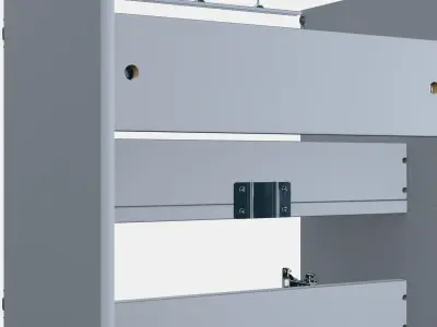 ENHET Base cb f washbasin w shelf 1 Low-poly 3D model