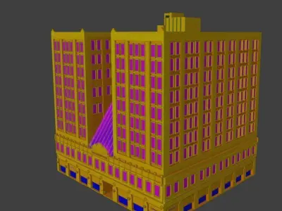 Robinson Renaissance Oklahoma 3D model