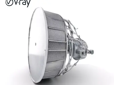 Industrial Ventilation Fan Model Pack Low-poly 3D model