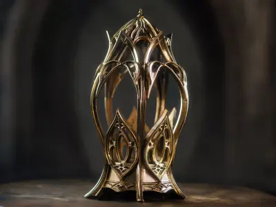 LAURELIN ELVEN LANTERN 3D print model