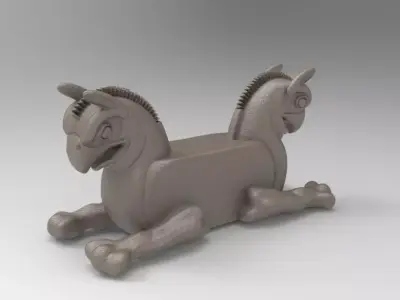 Achaemenid Persian griffin 3D model