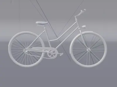 Bicycle vintage 3D model
