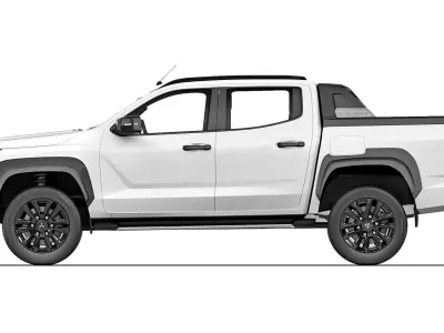 Mitsubishi L200 Triton Athlete 2024 3D model