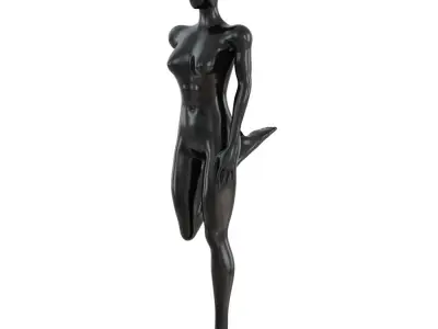 Abstract female mannequin 69 3D model
