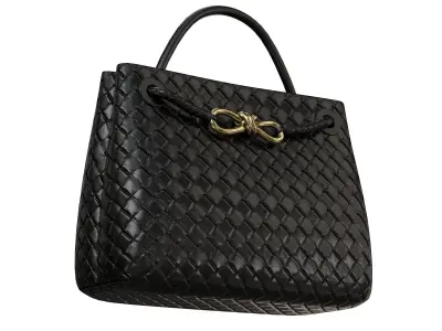 Bottega Veneta Andiamo Bag Low-poly 3D model