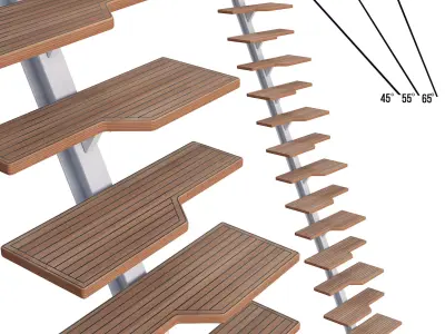 Stairs Yacht 3D model