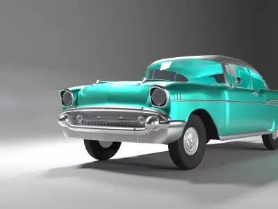 1957 Chevrolet Bel Air 3D model