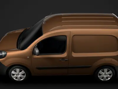 Nissan NV 250 Van L2 2020 3D model