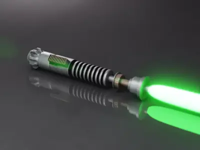 Luke Skywalkers Lightsaber Free 3D model